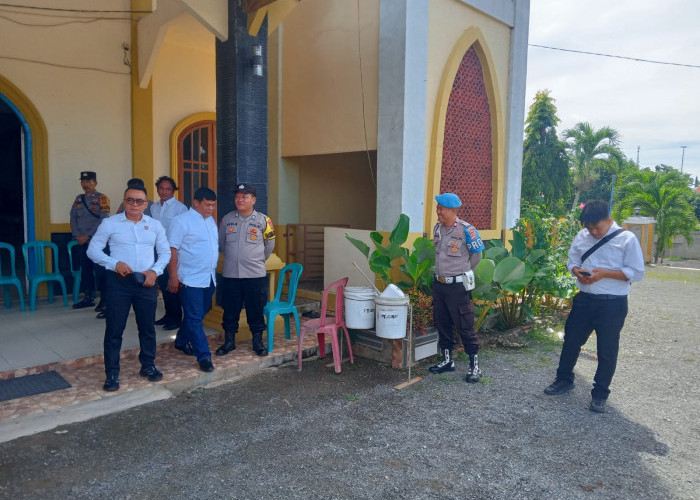 Satgas Nataru Mabes Polri Cek Kesiapan Personel Polres Mesuji Jelang Ops Lilin Krakatau 2025