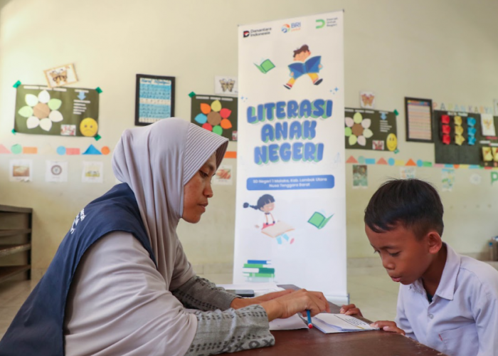 Dukung Pendidikan Berkualitas, BRI Peduli Hadirkan Program Literasi Anak Negeri