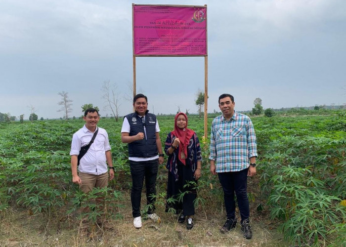 Kejari Mesuji Segel 40 Hektare Lahan Fasum Desa Sriwijaya, Ini Penyebabnya