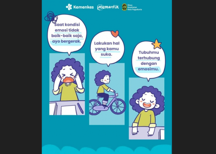 Dinas Kesehatan Kota Yogyakarta Ajak Warga Tetap Bergerak Saat Emosi Tidak Stabil