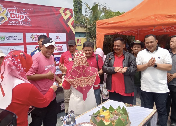 Ketua Akuatik Lamteng Buka Event PPI Swim Series 