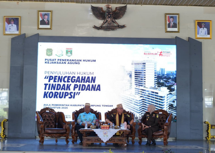 Pemkab Lampung Tengah dan Puspenkum Kejagung Perkuat Edukasi Hukum untuk Cegah Tindak Pidana Korupsi
