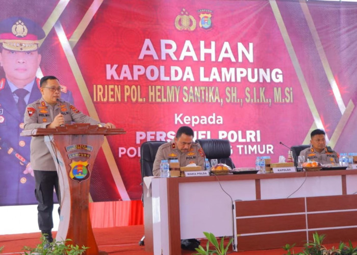 Kunjungi Polres Lamtim, Kapolda Lampung Soroti C3 hingga Sengketa Tanah 