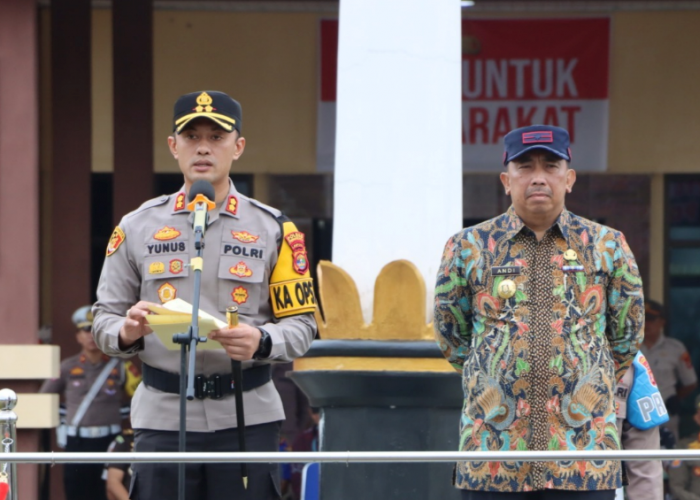 Polres Pringsewu Gelar Apel Operasi Ketupat 2025, Pastikan Keamanan Mudik Lebaran