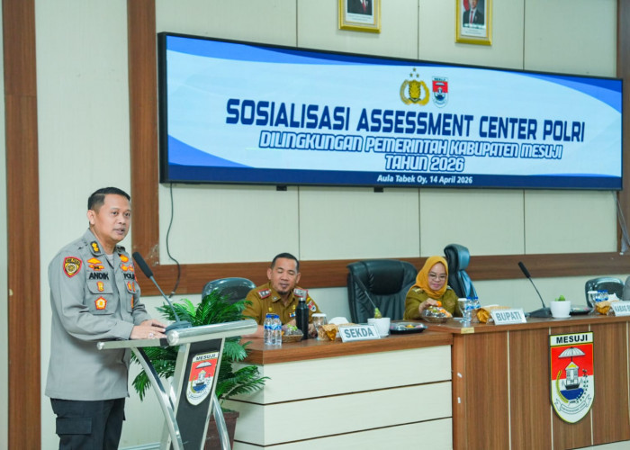 Kabag Binkar Biro SDM Polda Lampung Gelar Sosialisasi Assessment Center Polri di Kabupaten Mesuji