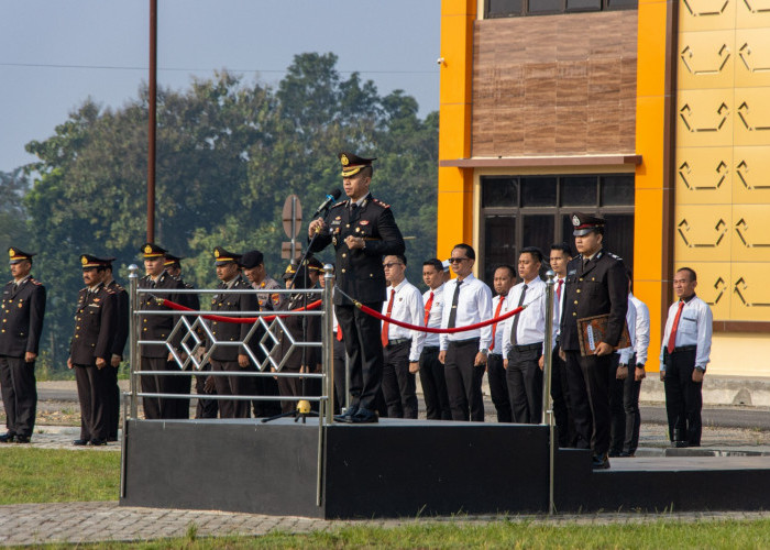 Polres Pringsewu Gelar Upacara Peringatan Hari Kebangkitan Nasional ke-116