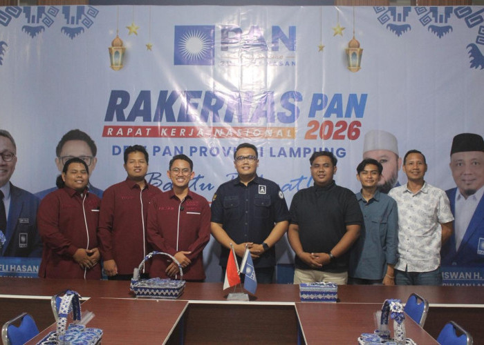 GK Lampung Sambangi Sekretariat DPW BM PAN Lampung, Perkuat Silaturahmi Antar Organisasi Sayap Partai