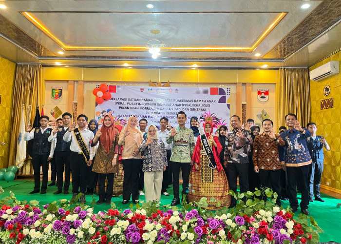 HAN ke-42, Dinas P3AP2KB Mesuji Gelar Deklarasi dan Pengukuhan FAD serta Duta GenRe