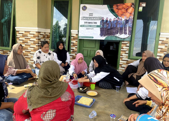 Tim PKM UM METRO Memanfaatkan Ampas Tahu Menjadi Makanan Bernilai Ekonomis 