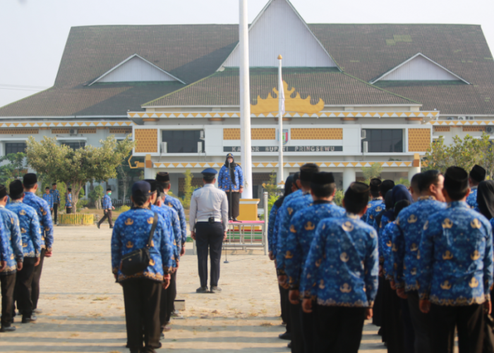 Pemkab Pringsewu Gelar Upacara Peringatan Hari Perhubungan Nasional 2026