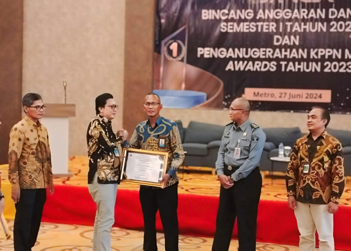 Membanggakan, BPS Lamteng Sukses Raih 3 Penghargaan dari KPPN Metro