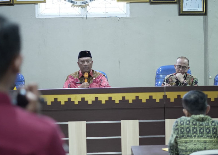 Komitmen Tekan Angka Kemiskinan, Plt. Bupati Lamteng Buka Rakor Lintas Sektoral 