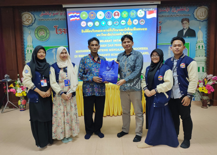 Empat Mahasiswa UM Metro Ikut dalam Program International Internship di Krabi, Thailand