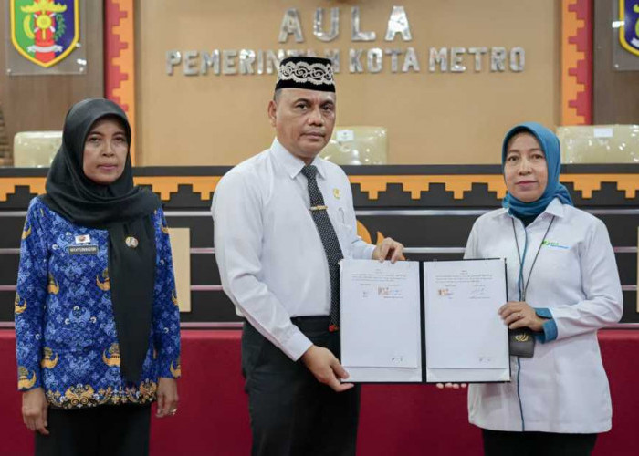 8.477 Pamong, Kader hingga Guru Ngaji di Metro Dapat Jaminan BPJS Ketenagakerjaan 