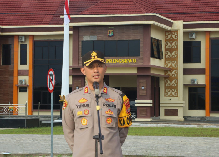 Polres Pringsewu Imbau Warga Rayakan Tahun Baru Tanpa Euforia Berlebihan