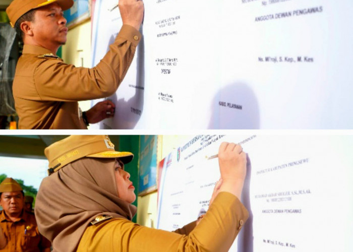 Bupati Pringsewu Canangkan Zona Integritas RSUD untuk Tingkatkan Layanan Publik