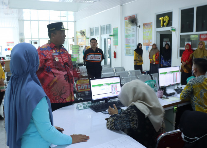 Sidak di Puskesmas Punggur, Wakil Bupati Tekankan Kedisiplinan