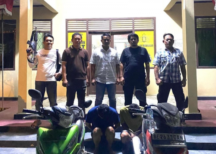 Beraksi di Area Perkebunan, Dua Pelaku Curanmor Dibekuk Usai Curi Motor Petani