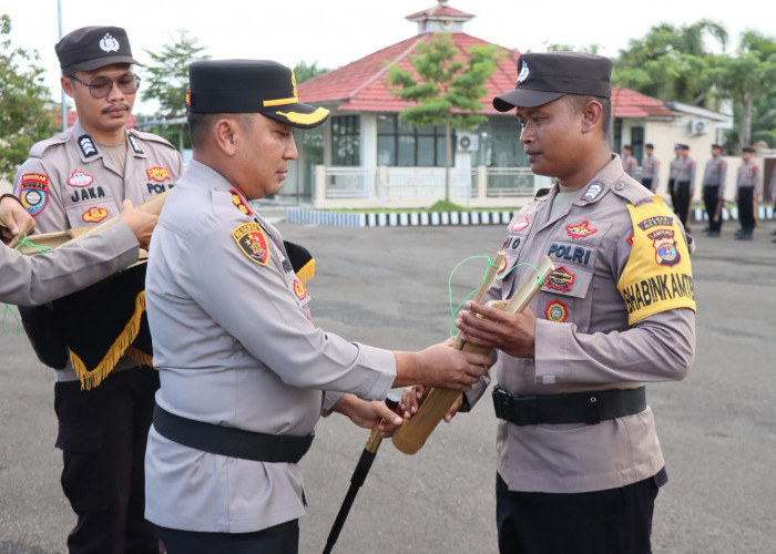 Polres Mesuji Perkuat Sinergi Lewat Apel Sabuk dan Kentongan Kamtibmas 