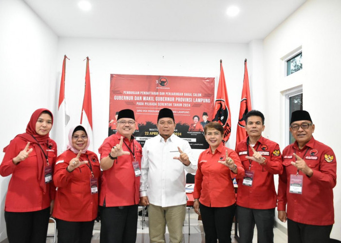 Dedi Afrizal Ikuti Fit and Proper Test di DPD PDIP Provinsi Lampung