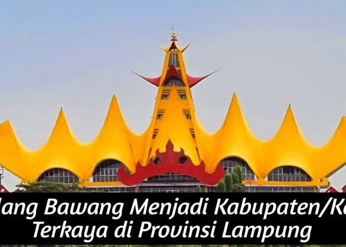 10 Kabupaten/Kota Terkaya di Provinsi Lampung