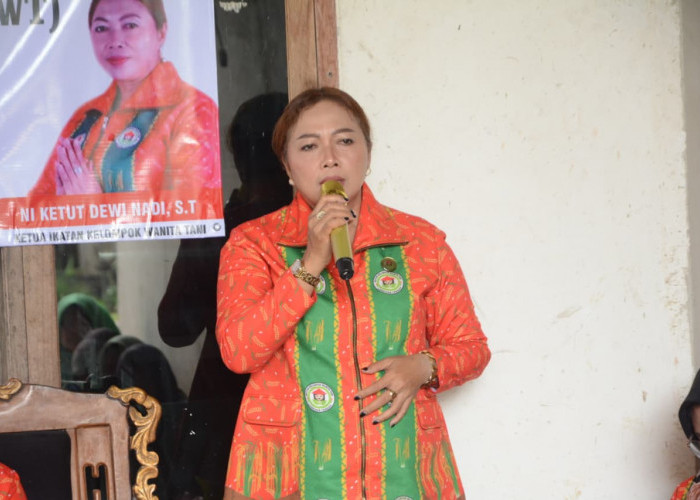 Pimpin Rakor Bulanan, Ini Pesan Ketua IKWT Lamteng Ni Ketut Dewi Nadi 