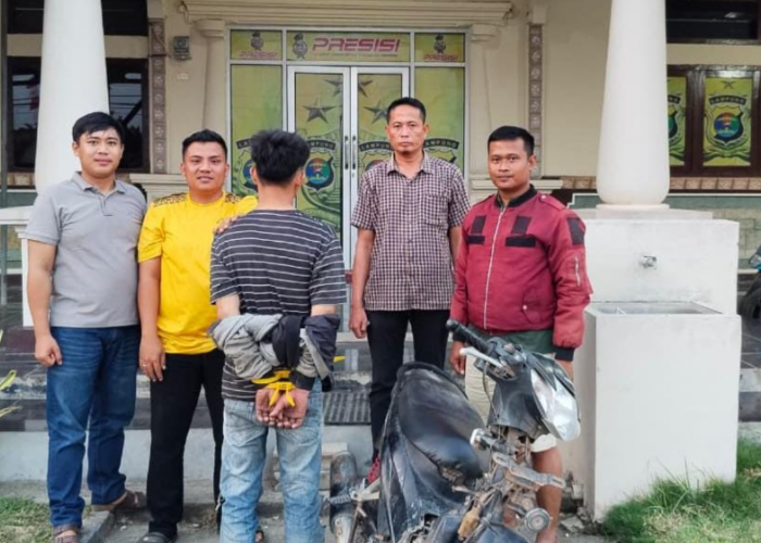 Curanmor di Desa Buko Poso Terungkap, Tersangka Ditangkap di Simpang Pematang