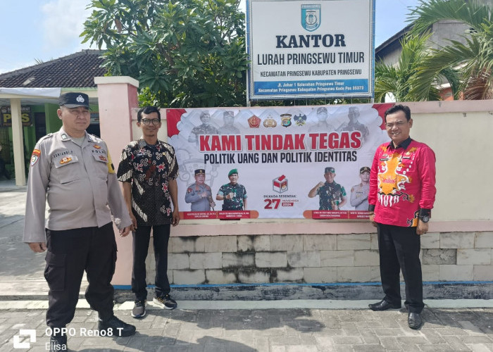 Ciptakan Pilkada Bersih, Polres Pringsewu Akan Tindak Tegas Politik Uang dan Politik Identitas