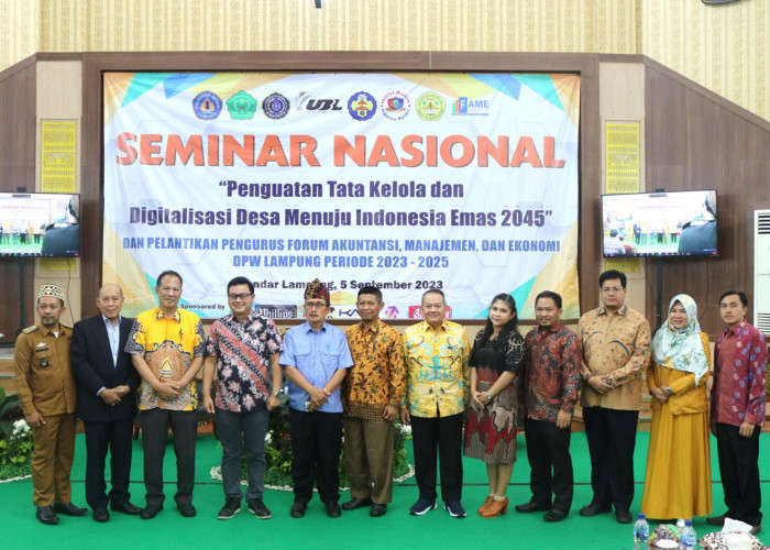Pengurus Forum Akuntansi Manajemen dan Ekonomi Wilayah Lampung Periode 2023-2025 Dilantik