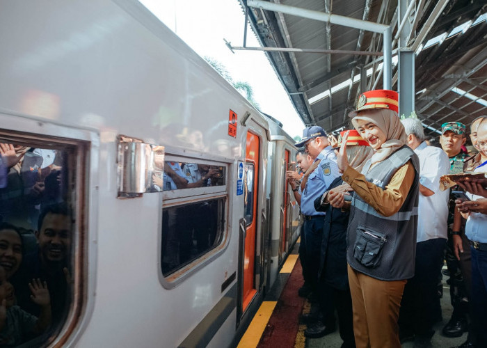 Wagub Jihan Nurlela Berangkatkan 1.886 Peserta Mudik Gratis Pemprov Lampung 2026