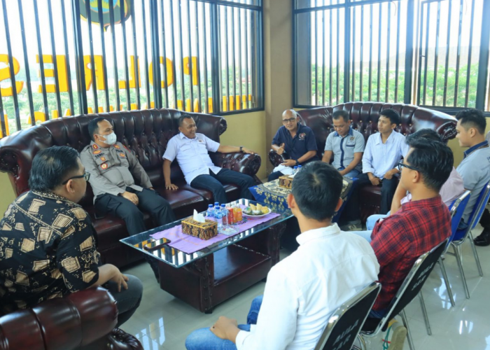 Audiensi ke Polres, PWI Tubaba Perkuat Sinergi dan Bahas Agenda Konferkab VI