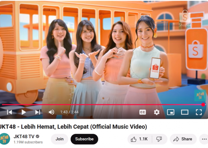 Ada Yang Baru dari JKT48! Sapa Penggemar Lewat MV Terbaru Bareng Shopee “Lebih Hemat, Lebih Cepat”