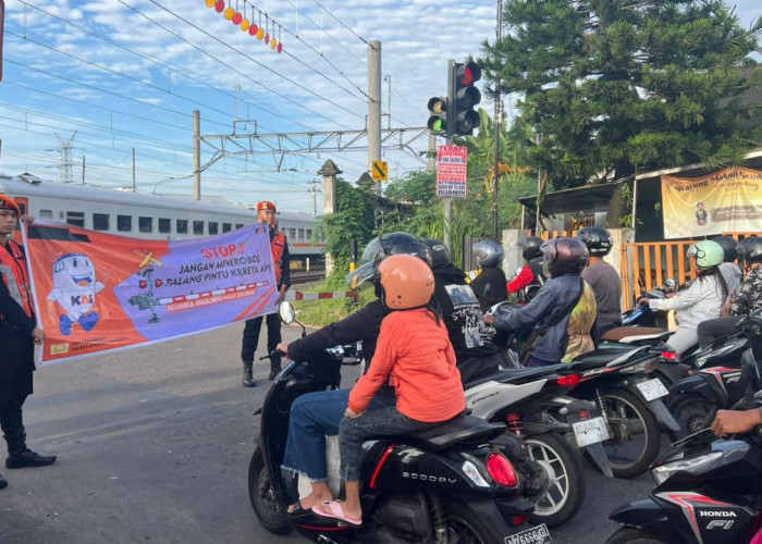 Daop 6 Yogyakarta Gencarkan Program Keselamatan dan Keamanan Perjalanan Kereta Api