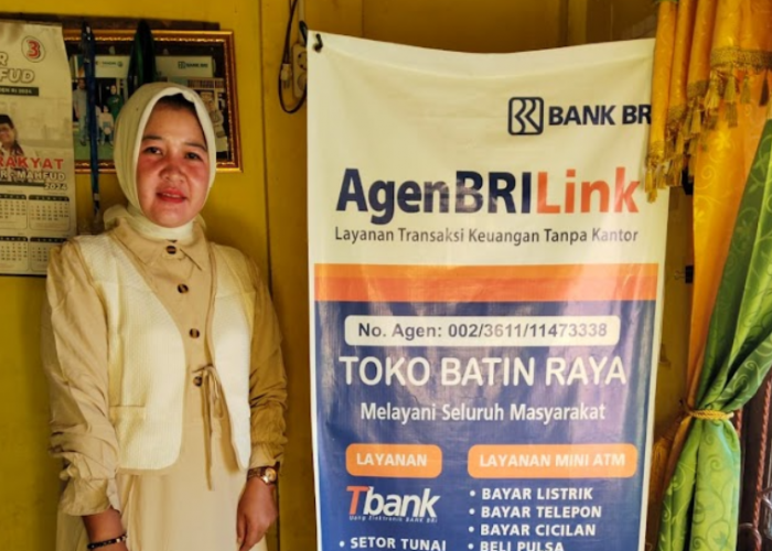 Permudah Tarik Tunai dan Cairkan Bantuan PKH, BRILink Batin Raya Jadi Andalan Warga Desa