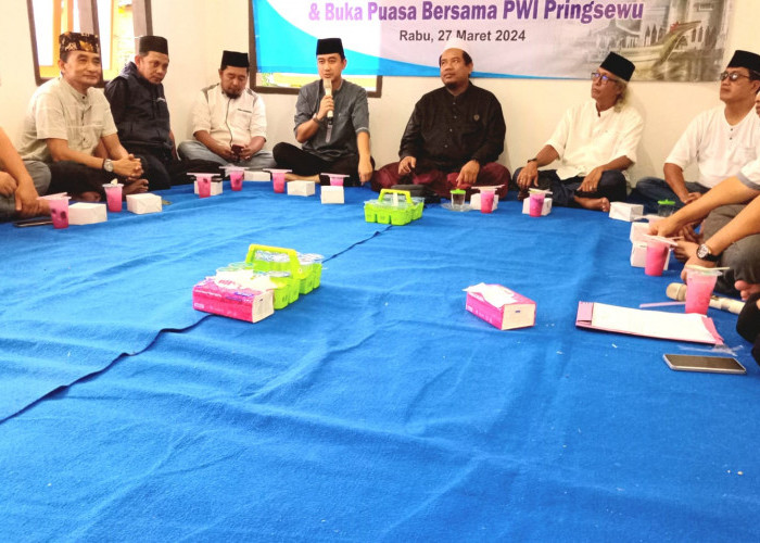 PWI kabupaten Pringsewu Mengadakan Buka Bersama