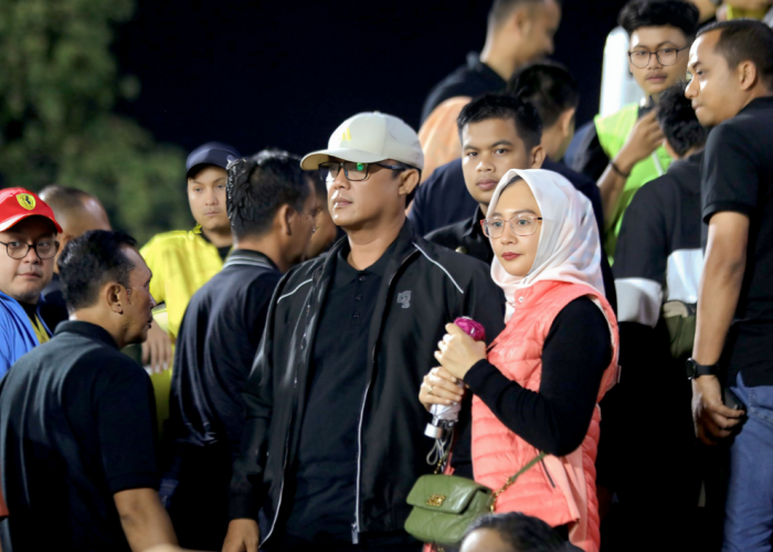 Bupati Lamteng Hadiri Launching Bhayangkara Presisi Lampung FC Bersama Kapolri dan Menpora