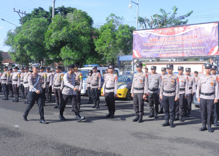 Amankan Perayaan Nataru, Polres Metro Terjunkan 250 Personel Pengamanan! 