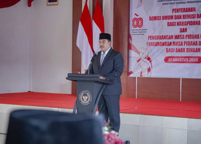 Peringatan HUT Ke-80, 807 Warga Binaan Lapas Metro Dapat Remisi, 15 Langsung Bebas
