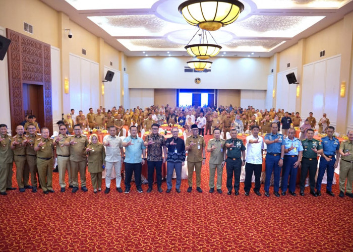 Bupati Pringsewu Hadiri HLM TPID se-Provinsi Lampung