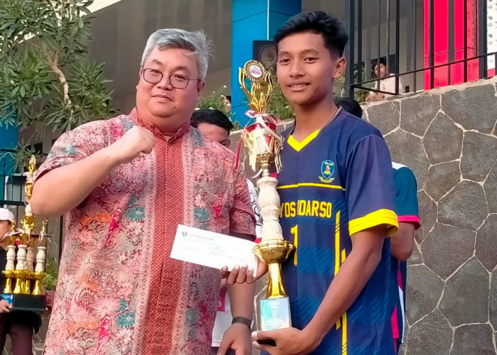 Final Voli Putra Yos Cup 2023: SMA Yos Sudarso Metro Menang Telak