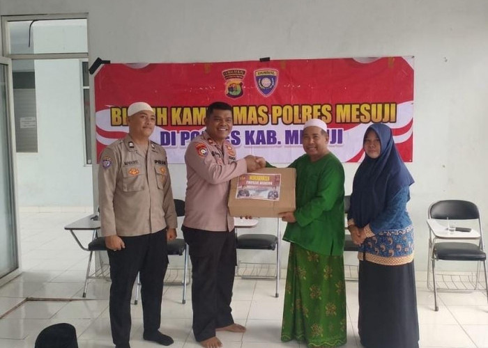 Sambangi Ponpes Al-Ghazali, Sat Binmas Polres Mesuji Beri Penyuluhan