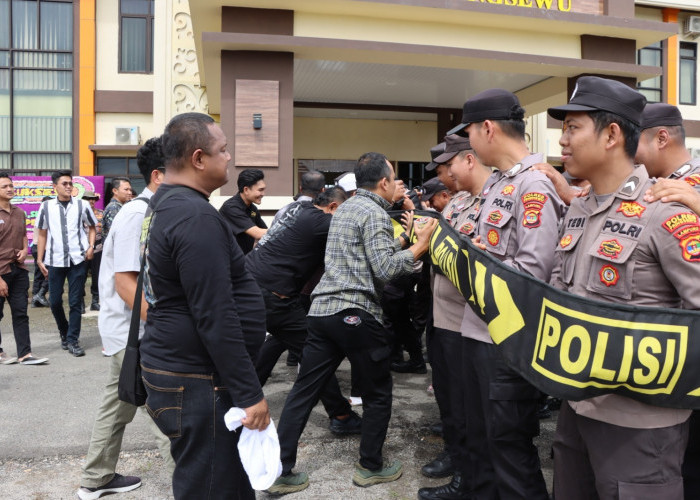 Gelar Sispammako dan Sispamkota, Polres Pringsewu Perkuat Kesiapsiagaan Personel