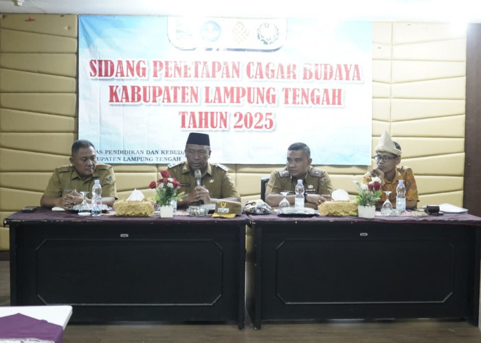 Plt. Bupati I Komang Koheri Buka Sidang Penetapan Cagar Budaya Kabupaten Lampung Tengah 2025