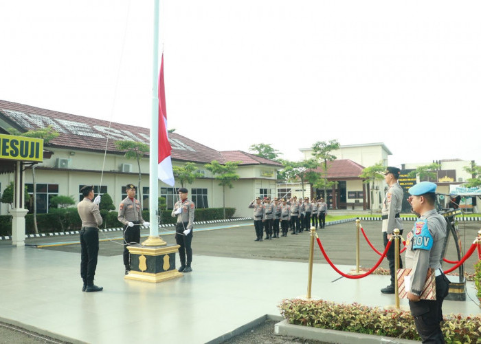 Polres Mesuji Gelar Upacara Hari Kesadaran Nasional 2026