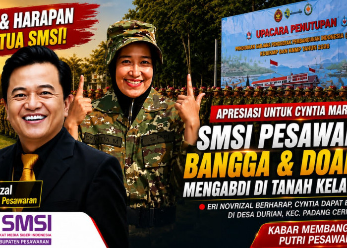 SMSI Pesawaran Dukung Cyntia Martalena, Berharap Berkontribusi untuk KNMP Pesawaran 