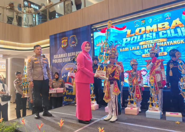 Pocil Polres Mesuji Sabet Juara Umum II di di Ajang Polisi Cilik se-Jajaran Polda Lampung