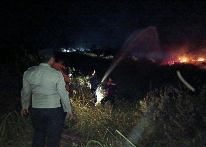 Kapolres Mesuji Apresiasi Gerak Cepat Polsek Simpang Pematang Tangani Karhutla