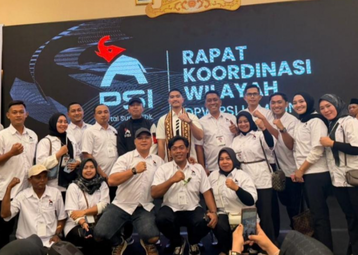 Kaesang Pimpin Rakorwil PSI Lampung, Penguatan Struktur Partai Jadi Fokus Utama