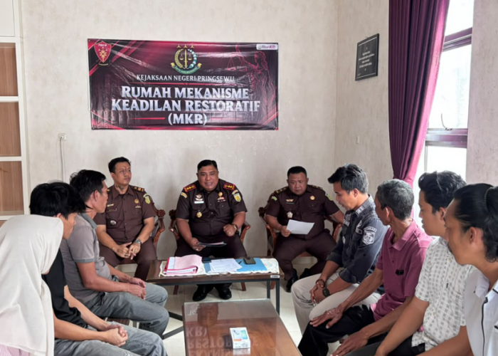Kejari Pringsewu Ajukan RJ Kasus Pencurian HP, Tersangka Berdamai dan Ganti Kerugian Korban