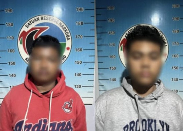 Miliki Narkoba Jenis Tembakau Gorila, Dua Remaja Belasan Tahun di Metro Diciduk Polisi